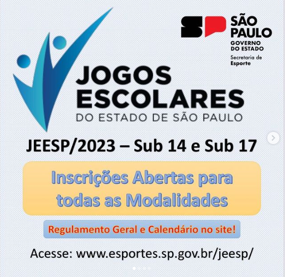 Jogos Escolares do Estado de São Paulo 2023 – Diretoria de Ensino