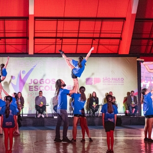 Cerimônia de abertura do JEESP Sub-14 em Lindóia celebra o futuro do esporte escolar